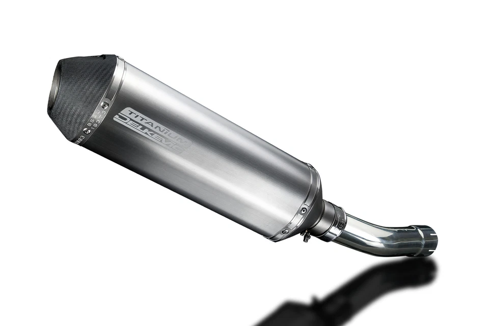 Silenciador de escape de titanio X-Oval 13,5" Slip On Suzuki GSF1250 Bandit 2007-2016 Ki Foto 4 de 4