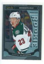 rc GUSTAV OLOFSSON wild PLATINUM ROOKIE CARD insert     *230