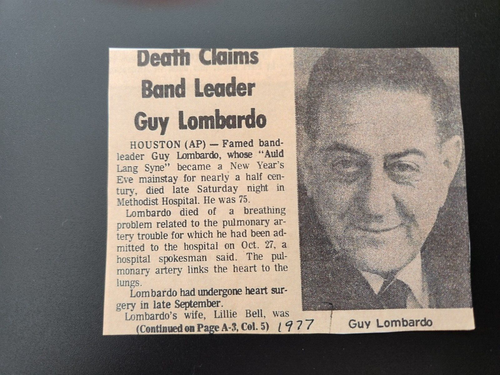 1964 NY World's Fair Autographed by Guy Lombardo BIG BAND + Mets program Shea - Picture 9 of 11