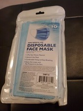 10 PCS Disposable Face Mask Mouth  Nose Protector   