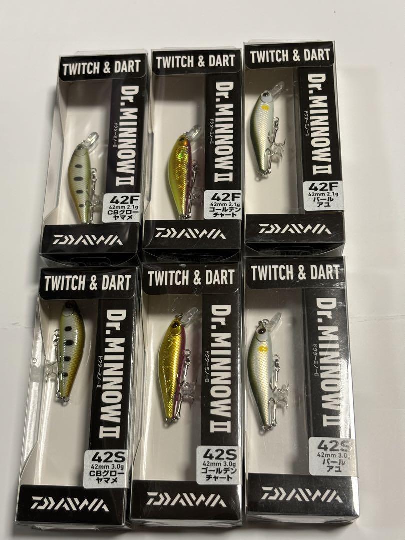 Fishing Lure Daiwa Lure Set Doctor Minnow Ii 42F 42S eBay