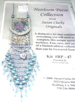 Heirloom Purse Collection or Necklace Kit By Susan Clarke Originals RP-47 RP-47