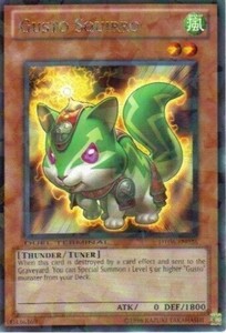 Gusto Squirro - DT06-EN026 - Rare Parallel Rare - Duel Terminal x3 - Near Mint