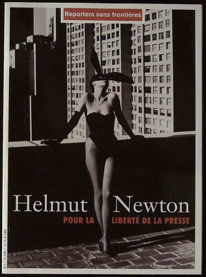 Reporter Sans Frontieres 10/2003 HELMUT NEWTON POUR LA LIBERTÉ DE LA PRESSE NEU