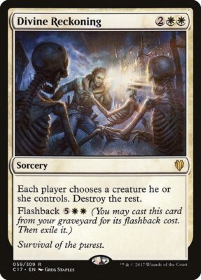 1x Divine Reckoning NM Eng MTG - Commander 2017