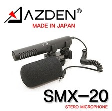 Azden SMX-20 Compact Directional DSLR Stereo Microphone