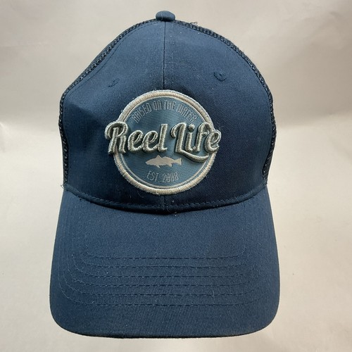 Reel Life Hat adjustable Blue Cap 