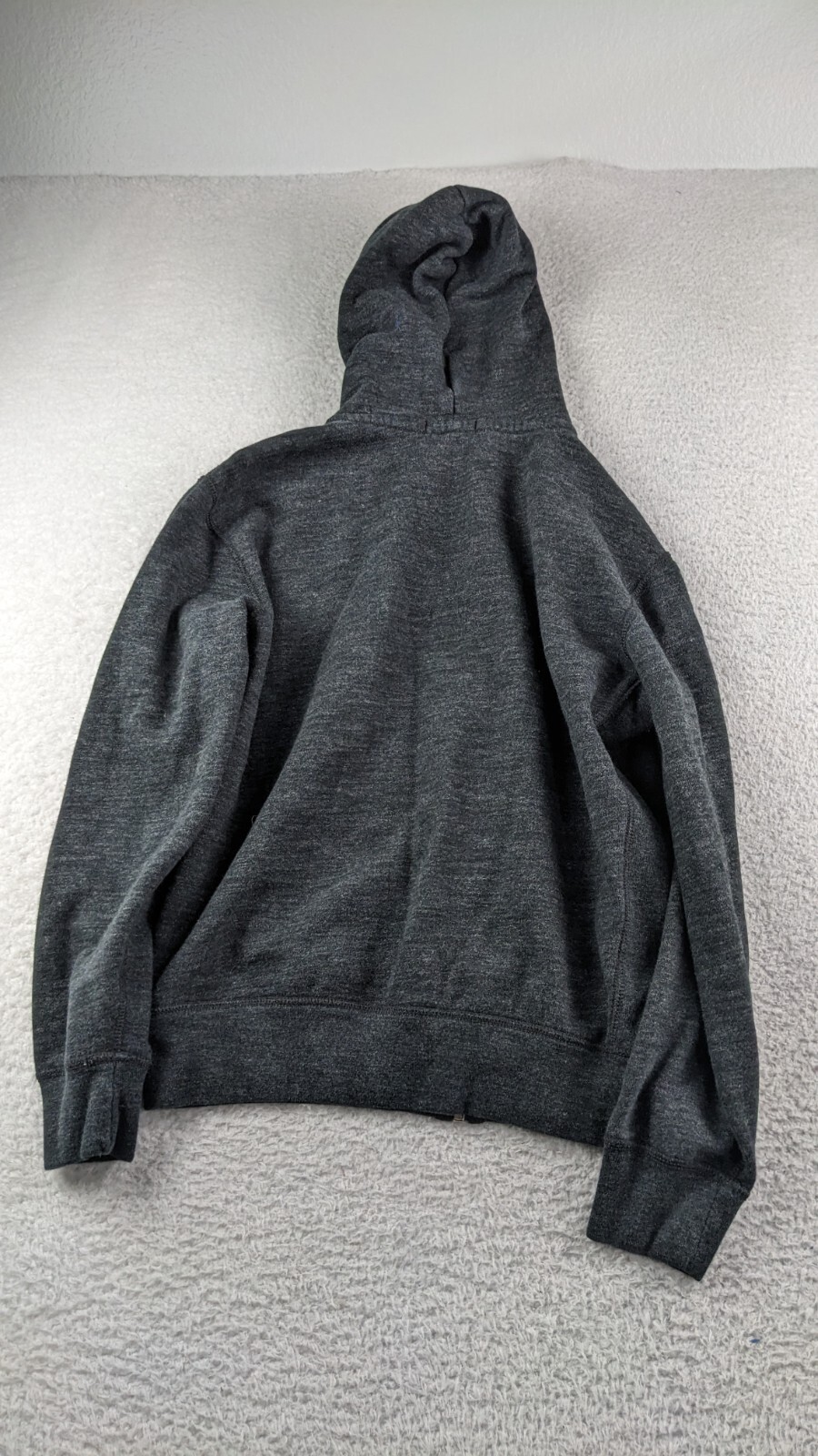 Polo Ralph Lauren felpa con cappuccio uomo M grigio antracite full zip cotone pony preppy