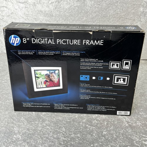 HP 8" Digital Picture Frame w/ Remote - df840p1 - Picture 3 of 16