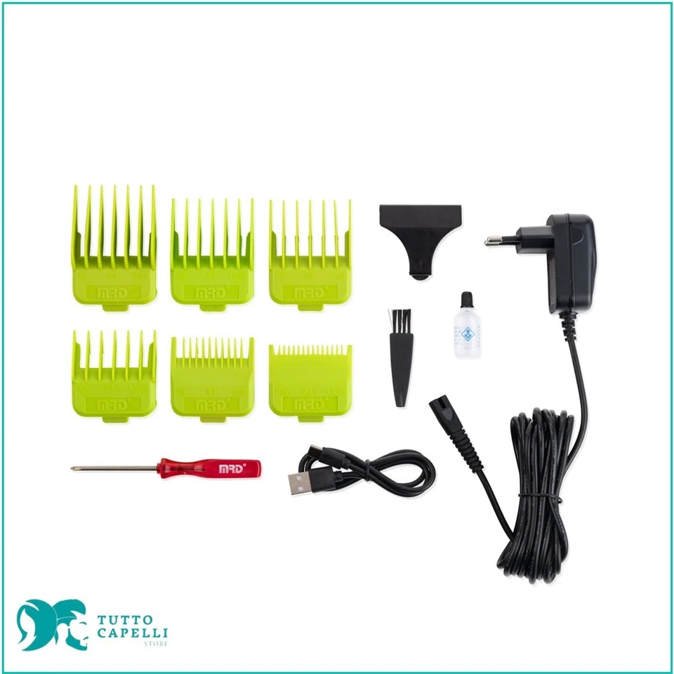 MRD PRO CLIPPER SMARTBRAIN LIGHT HC-3969ST VARI COLORI TOSATRICE PROFESSIONALE - Immagine 4 di 4