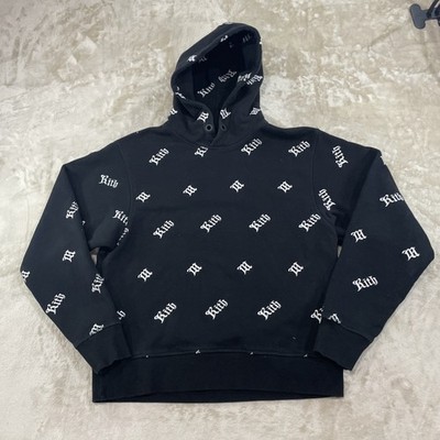 Kith x MISBHV Monogram Black Pullover Hoodie Size Medium - Excellent Condition