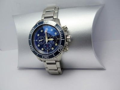SEIKO Prospex SSC675P1 V175-0AD0 Blue Dial Solar Men's Watch Used Working #67