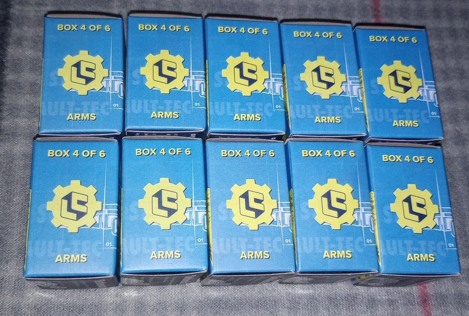 Lot Of 10 Fallout Loot Crate Screen Shots Build-A-Figure Power Armor Box 4 Of 6 - Image 4 of 4