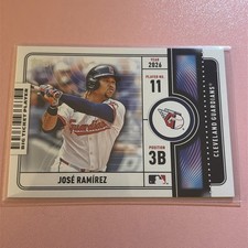 2026 Topps Series 1 Jose Ramirez #BTP-9 Big Ticket Player Guardians