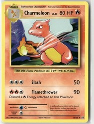 Charmeleon 10/108 XY - Evolutions Uncommon