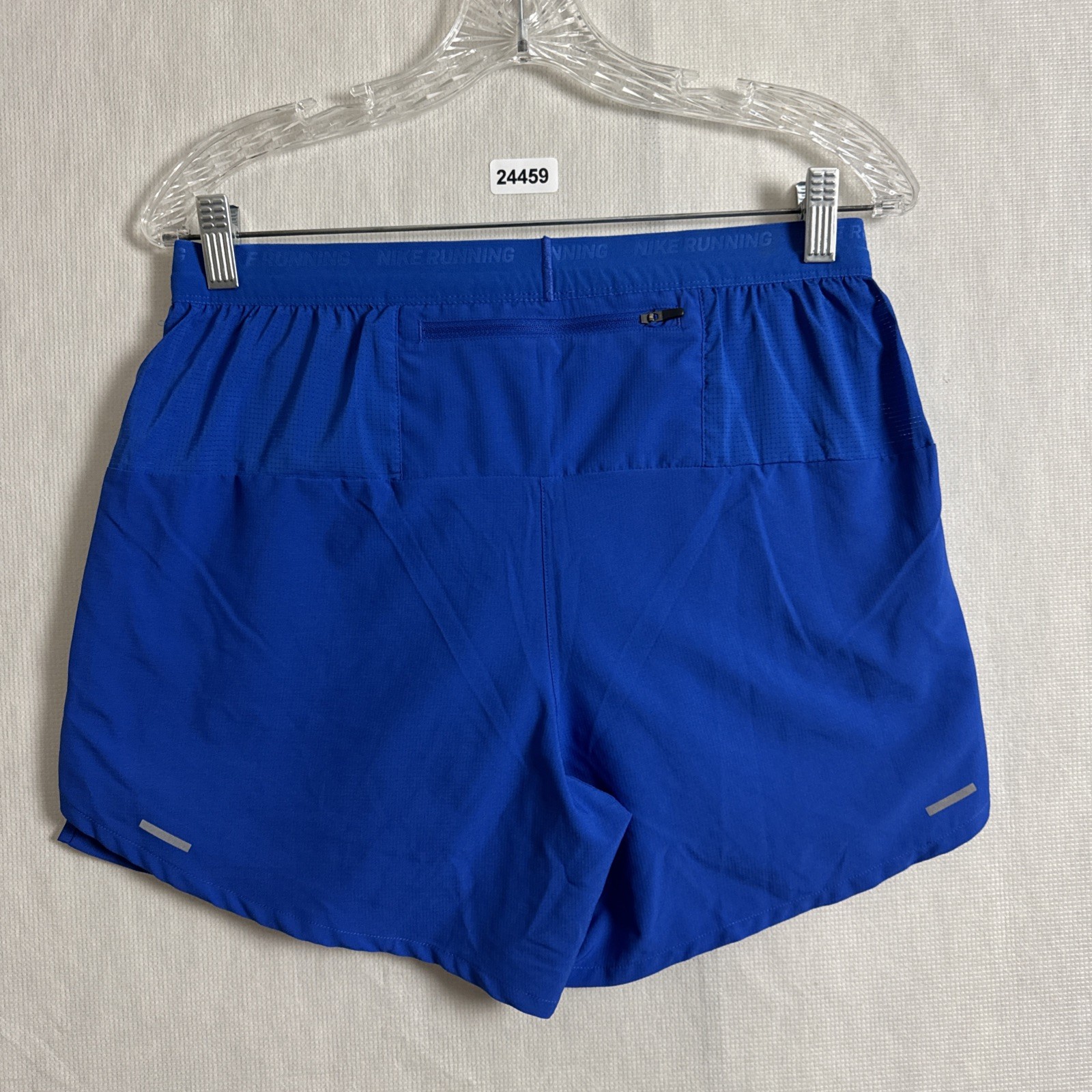 Nike Men's Size Medium Solid Blue Flex Stride 5" … - image 2