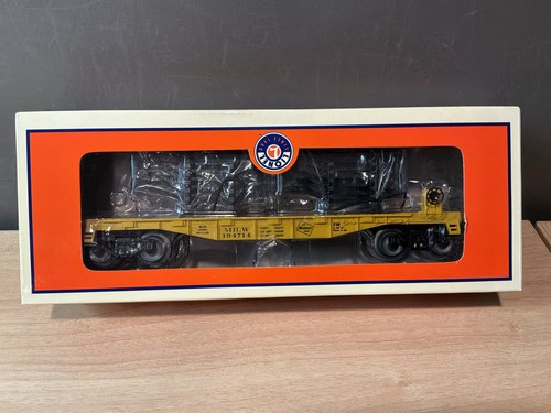 Lionel 6-58591 MLRC Milwaukee Rd. Coche plano con marcos de auto MILW #194714 | Condition: Used