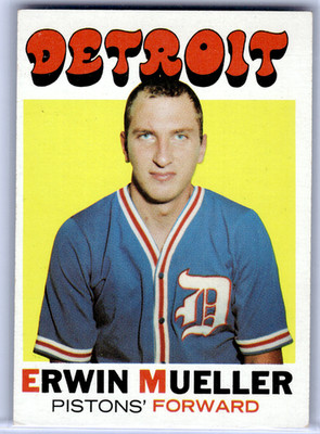 1971-72 Topps - Erwin Mueller #31