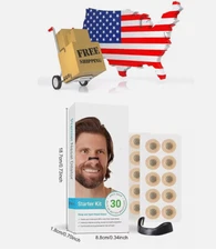 External Magnetic Anti-Snoring Nose Strips, 4 Sizes Nasal Dilator Sleep Aid