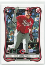 2026 Bowman #6 Sal Stewart Base Paper RC Reds