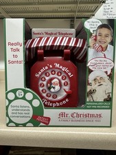 Mr. Christmas Santa  s Interactive Magical Telephone Brand New In Box