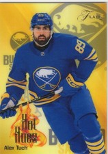 2025-26 FLEER FLAIR HOT HUES INSERT #3 BUFFALO SABRES - ALEX TUCH