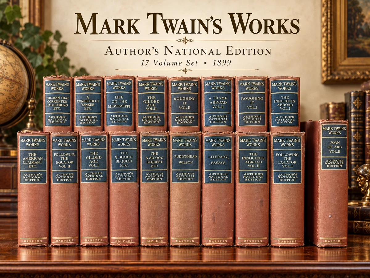 25+ Mark Twain 1850-1899 Antiquarian & Collectible Books for sale