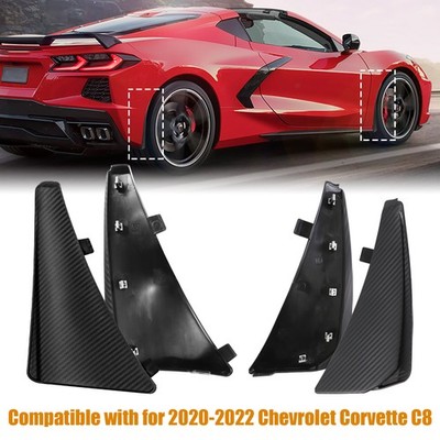 for Chevy Corvette C8 Stingray Z51 2020-2024 Front Rear Splash Guard Mud Flaps