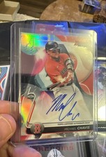 2020 Bowman's Best - Best of 2020 Autographs Michael Chavis #B20-MC Refractor...
