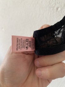 Agent Provocateur Corset Size 4 Knickers Forever Black Lace Bra Top