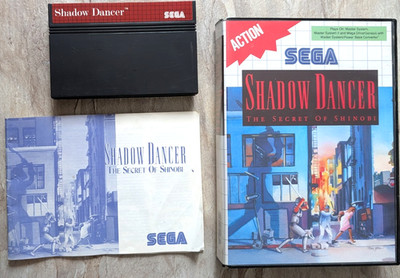 Sega Master System Spiel - SHADOW DANCER THE SECRET OF SHINOBI