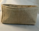 JUTE BURLAP Multi Purpose BASKET Farm Life Decor "GENERAL STORE" Rectangle — photo 3