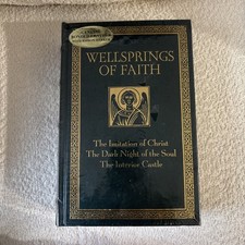 Wellsprings of Faith - leather-bound - Imitation of Christ, Dark Night SEALED