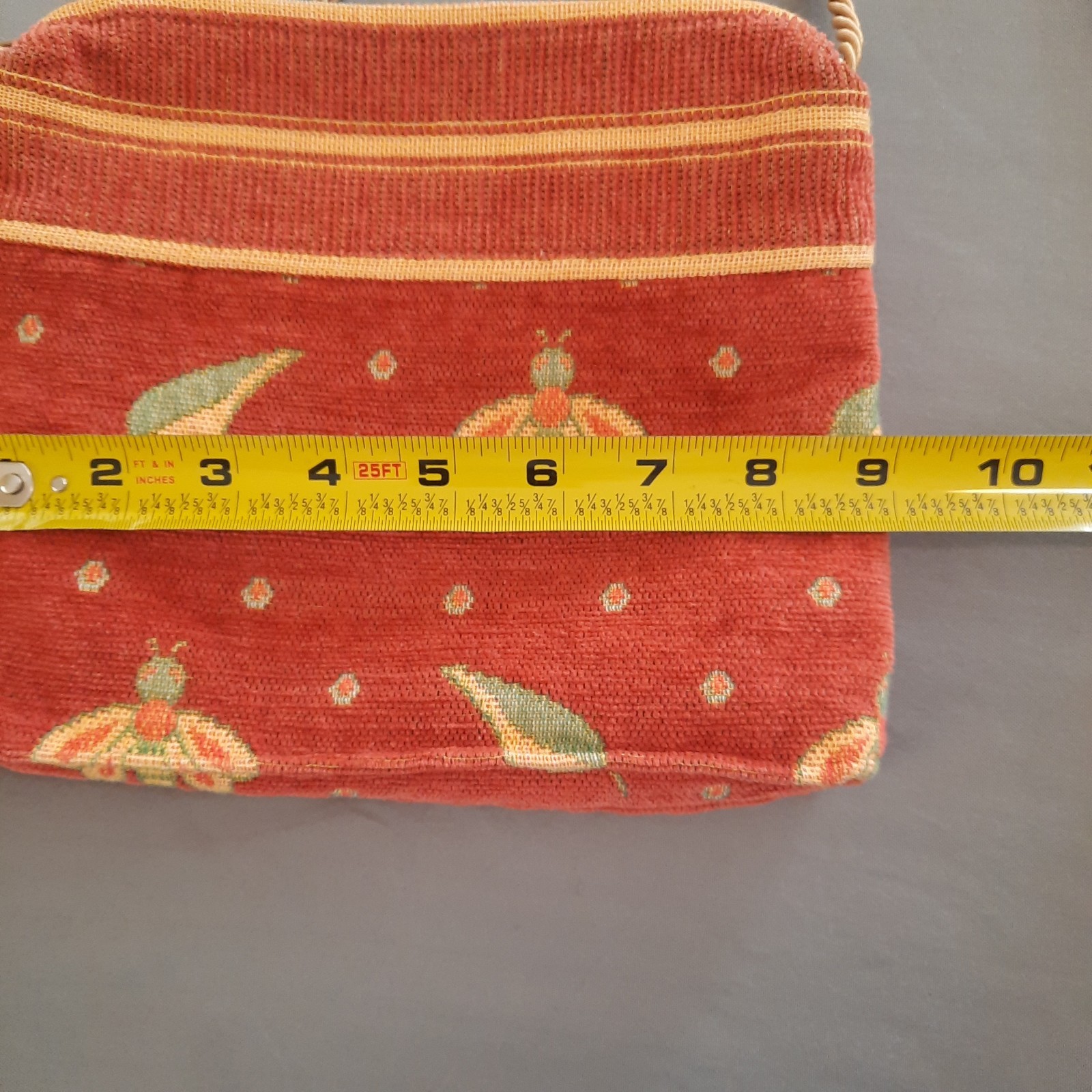 Tapestry Rectangular Terracotta-Colored Small Sho… - image 10