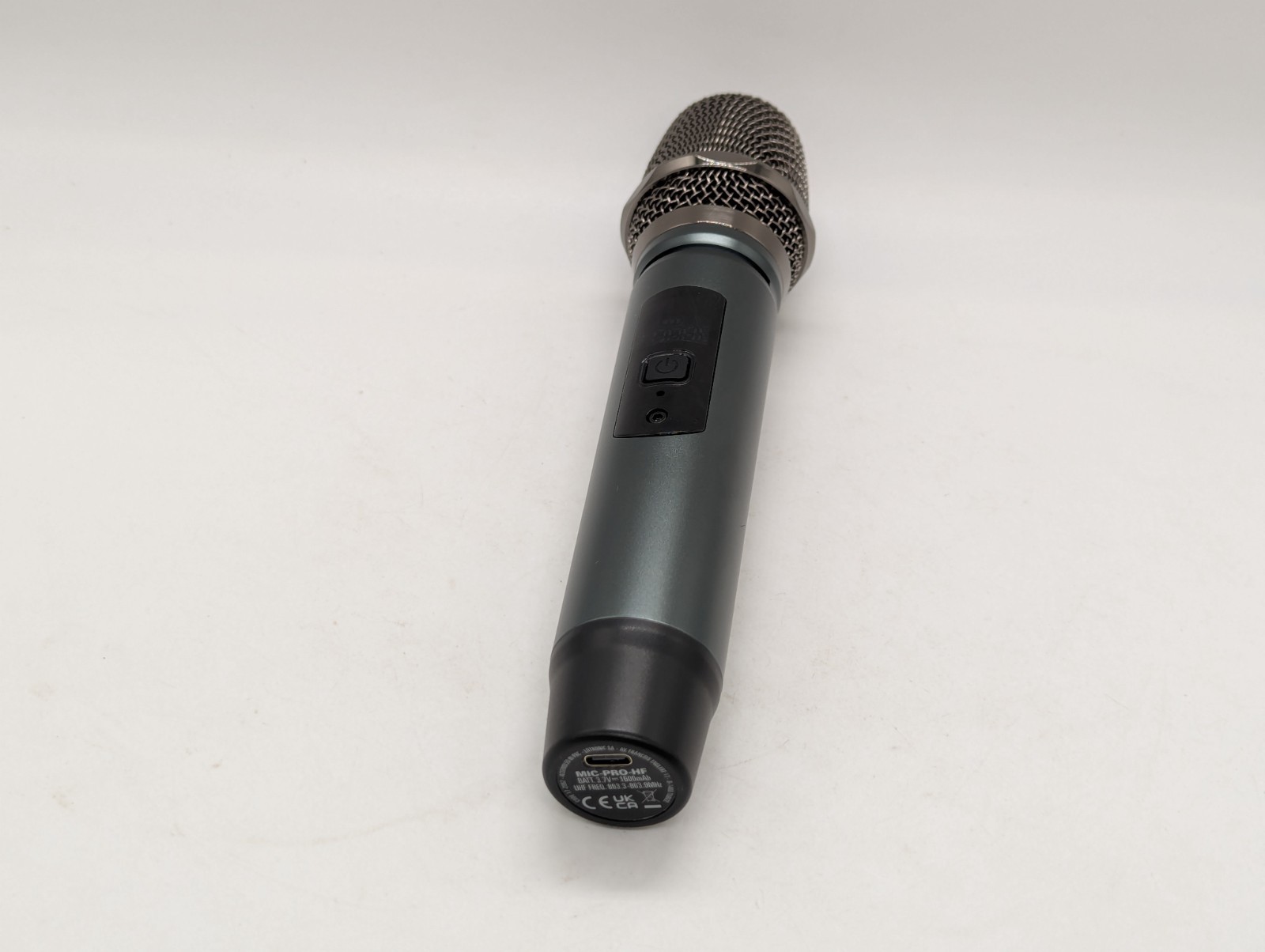 MIC ONLY C.Perkins MIC-PRO-HF UHF wireless handheld microphone NO RECEIVER/READ