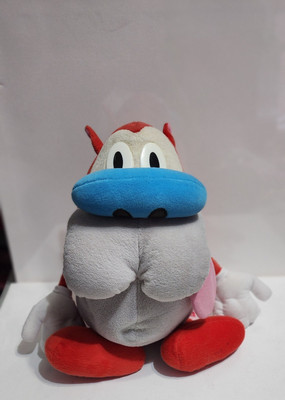 Nickelodeon Dakin 1992 Stimpy Plush - Ren and Stimpy Show