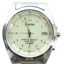 Citizen CITIZEN H415-S057515 REGO Regno Watch with Solar Calendar Silver Color G