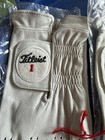 3 Titleist  Golf Gloves Men's  Med Large Fits on Left Hand New  Vtg Stock RARE — photo 3