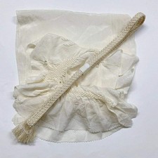 6937 Japanese Kimono Accessory Obiage and Obijime 2-piece Set Silk Shibori