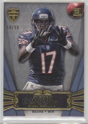 2012 Topps Supreme Blue 58/96 Alshon Jeffery #86 Rookie RC 0af