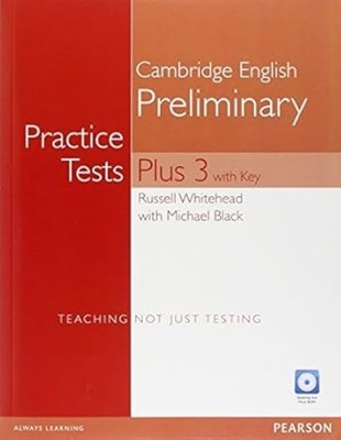 Practice Tests Plus PET 3 with Key and Multi-ROM/Audio CD Pack, Very Good Books