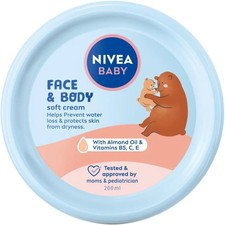NIVEA Baby - Crema Soffice Idratante Viso e Corpo (per Bambini) 200ml