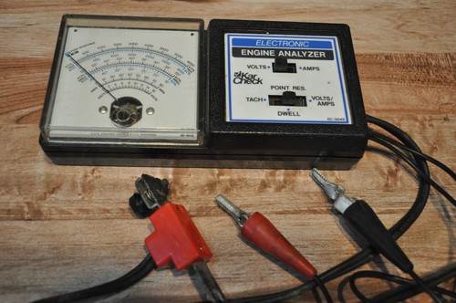 Kar Check TACH - DWELL - POINTS - VOLTS Handheld Tester Analyzer VGC
