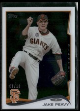 2014 Topps Update #US-143 Jake Peavy Clear #/10