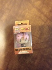 Funko Pocket POP Dragon Ball Super Saiyan Rose Goku Llavero Negro Nuevo en Paquete