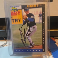 SIGNED BASEBALL CARD AUTO KANSAS CITY ROYALS 1993 CLASSIC BEST JOE RANDA #240 RC