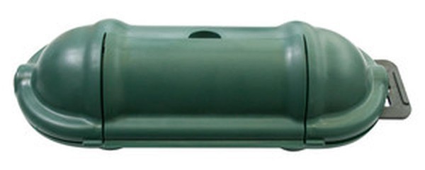 Schutzbox Gartensteckdosen Wetterfest Robust 1X Steckdose IP44 Modell-Nr. 12345-image