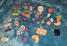 27 Piece Lot Miniature Kids Kitchen Play Food Assortment FREE SHIPPING