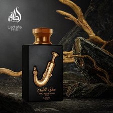 Image of Ishq Al Shuyukh Gold Eau de Parfum 100ml by Lattafa Perfumes Unisex Luxury Scent