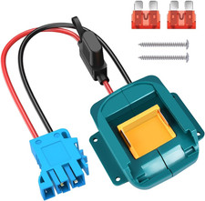 For Power Adapter Wheel for Makita 18V LXT Battery with Wire Harness Connector a